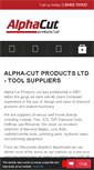 Mobile Screenshot of alphacut.co.uk